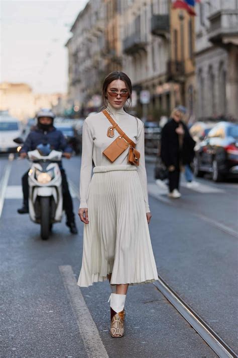 milan fashion week street style fendi leather skirt|milan fashion week trends.